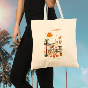 Bolso De Tela Marbella españa vacaciones mediterráneo 