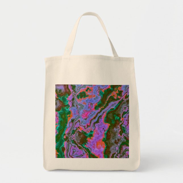 Bolso De Tela Marble agrio (Frente)