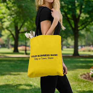 Bolso De Tela Marca Comercial Minimalista basada en Texto   Amar