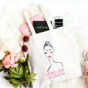 Bolso De Tela Marca de la empresa de maquillaje artístico femeni