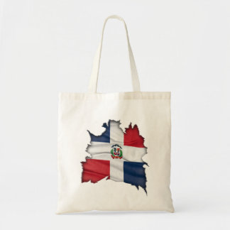 Bolso De Tela Marca de República Dominicana debajo