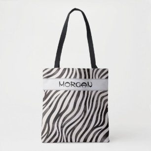 Bolso De Tela Marca de toque de nombre personalizada - Patrón de