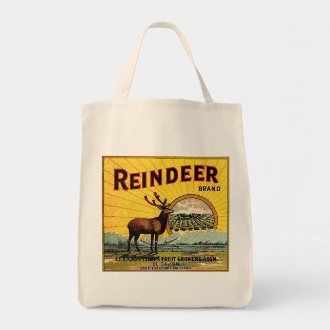 BOLSO DE TELA MARCA REINDEER (Frente)