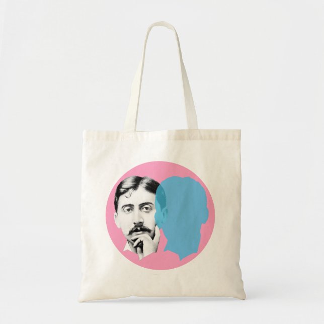 Bolso De Tela Marcel Proust (Frente)