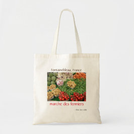 Bolso De Tela "marche des fermiers Fontainebleau. Francia"