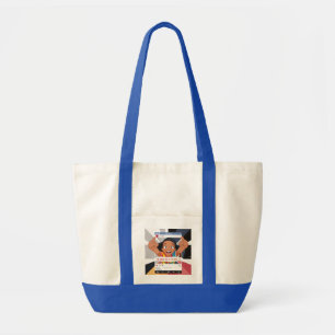 Bolso De Tela Marco de redes sociales divertido para fiesta de c