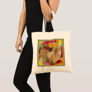 Bolso De Tela Marco De Swirls De Color Crea Tu Propia Foto