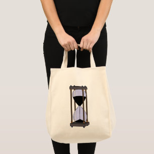 Bolso De Tela Marco de tiempo de reloj de arena