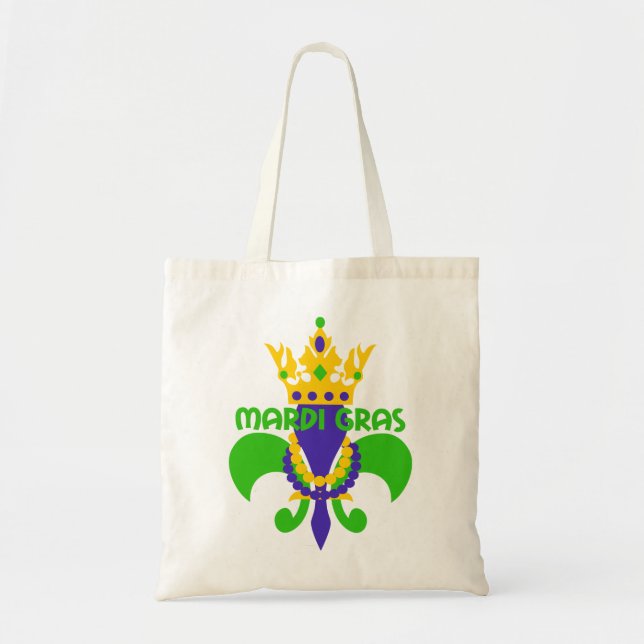 Bolso De Tela Mardi Gras (Frente)