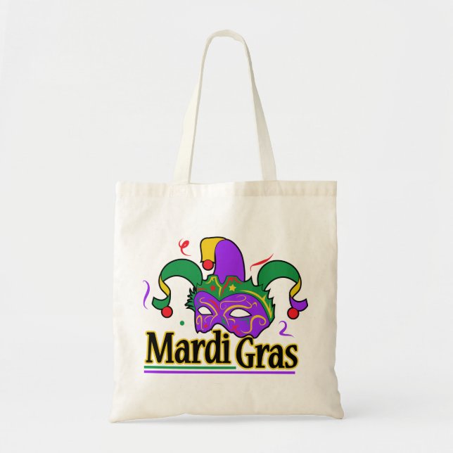 Bolso De Tela Mardi Gras (Frente)