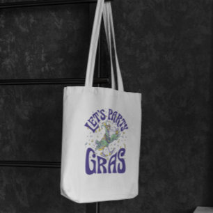 Bolso De Tela Mardi Gras