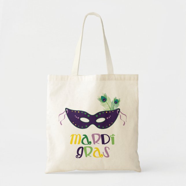 Bolso De Tela Mardi Gras (Frente)