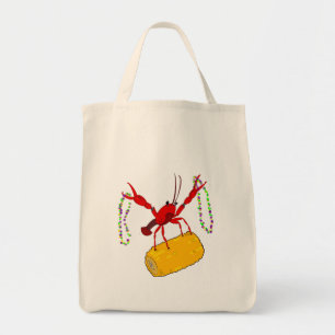 Bolso De Tela Mardi Gras Crawfish Tote Bag