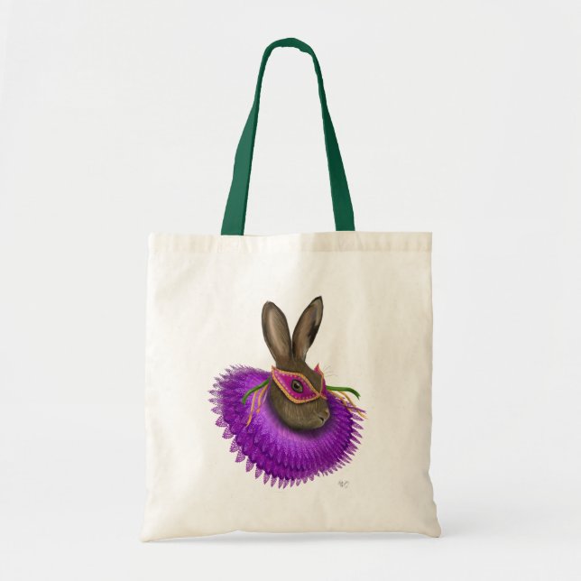 Bolso De Tela Mardi Gras Hare (Frente)
