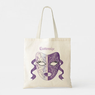 Bolso De Tela Mardi Gras Mask Thunder_Cove