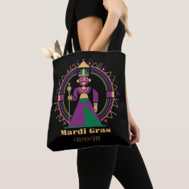Bolso De Tela Mardi Gras Mom 2026 Queen