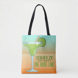 Bolso De Tela Margarita | Squeeze Me Baby Una Lime Más