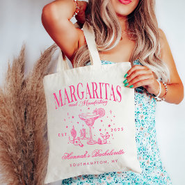 Bolso De Tela Margaritas modernas retro y barca rayada de madure