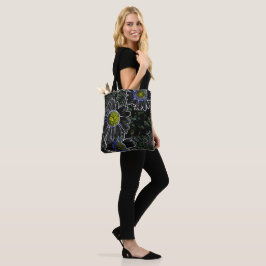 Bolso De Tela Margeriten Blumen