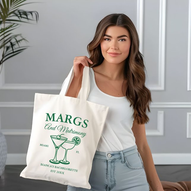 Bolso De Tela Margs and Matrimony Beach Bachelorette (Subido por el creador)