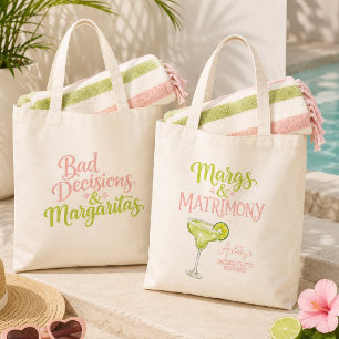 Bolso De Tela Margs & Matrimony Despedida de Soltera Chicas Tr