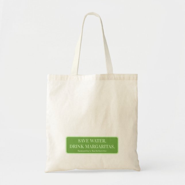 Bolso De Tela Margs Matrimony Tequila Bridal Shower Bachelorette (Frente)