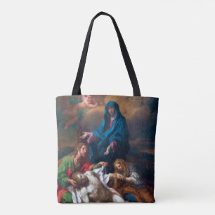 Bolso De Tela María Magdalena y Jesús