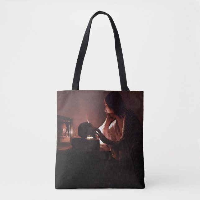 Bolso De Tela Maria Regrets, La Tour (Anverso)