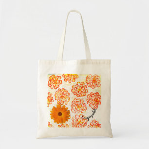 Bolso De Tela MARIGOLDS Cempazuchil TOTE BAG