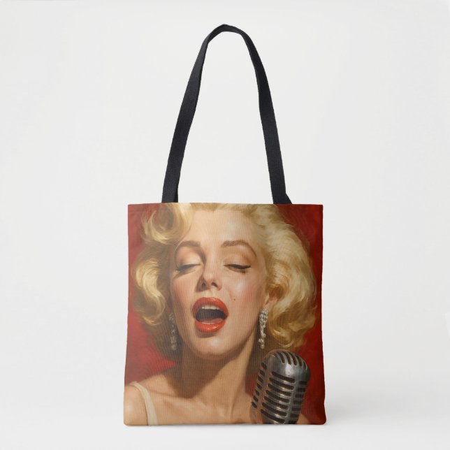Bolso De Tela Marilyn Monroe Tote (Anverso)