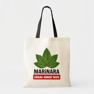 Bolso De Tela Marinara Legal desde las hojas de Basil en 1692