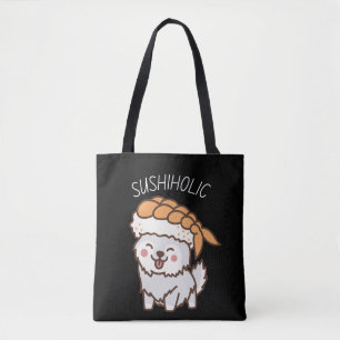 Bolso De Tela Marioneta suhiholana con saco de Kawaii Sushi