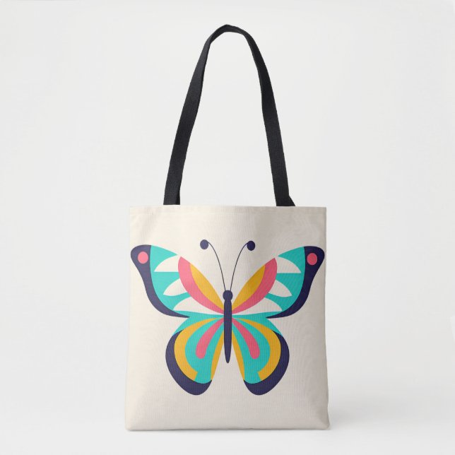 Bolso De Tela Mariposa (Anverso)