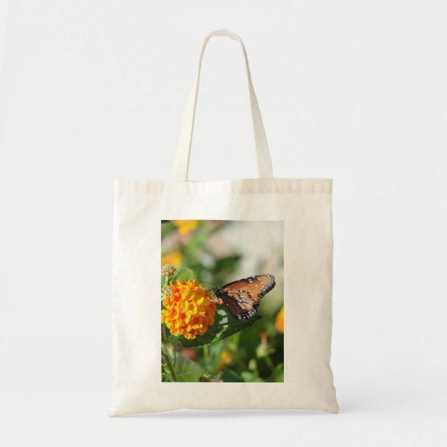 Bolso De Tela Mariposa (Frente)