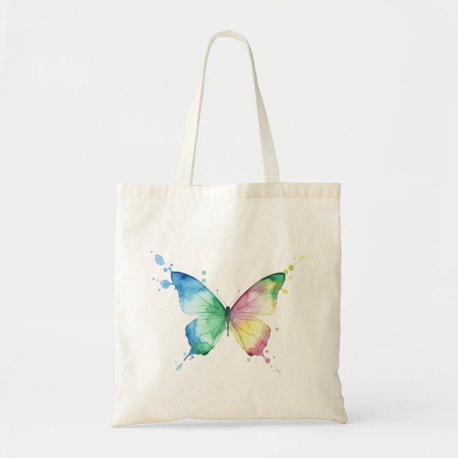 Bolso De Tela Mariposa (Frente)