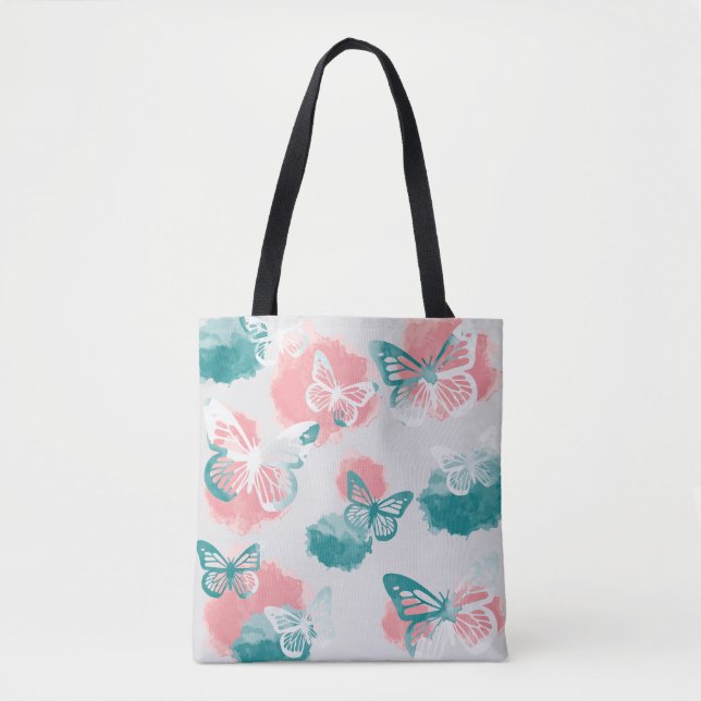 Bolso De Tela Mariposa (Anverso)