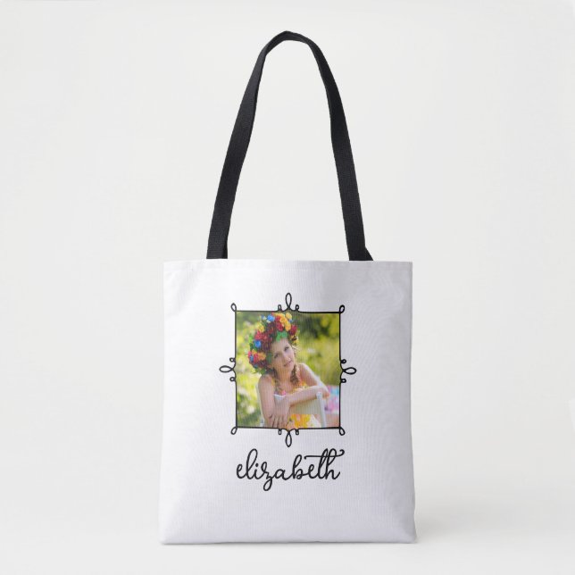 Bolso De Tela Mariposa (Anverso)