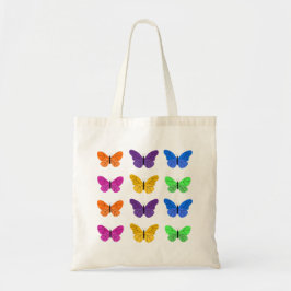Bolso De Tela Mariposa