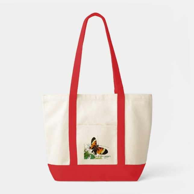 Bolso De Tela Mariposa (Frente)