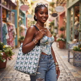 Bolso De Tela Mariposa