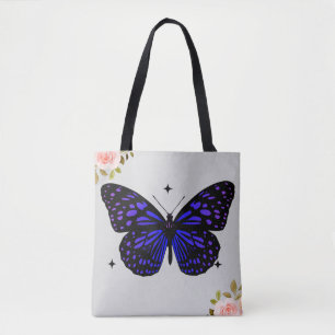 Bolso De Tela Mariposa