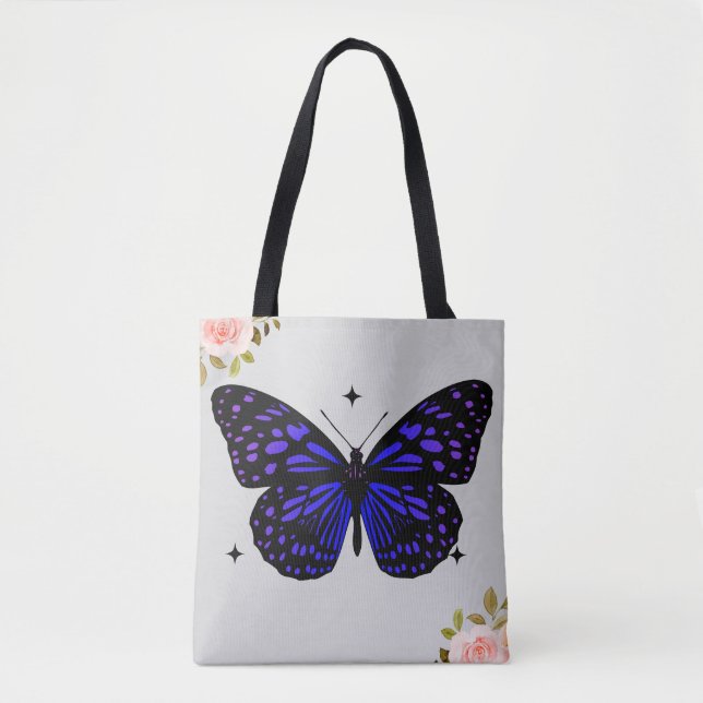 Bolso De Tela Mariposa (Anverso)