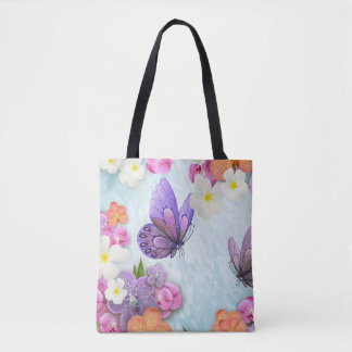 Bolso De Tela Mariposa