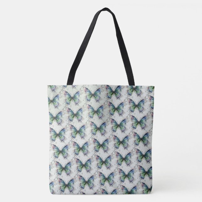 Bolso De Tela Mariposa (Anverso)