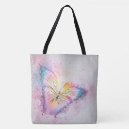 Bolso De Tela Mariposa