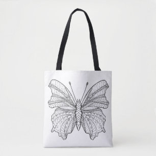 Bolso De Tela Mariposa 6 del estilo