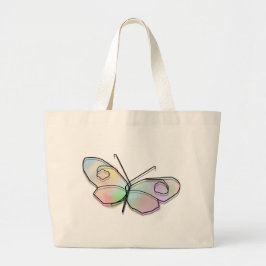 Bolso De Tela Mariposa alambre