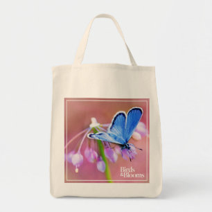 Bolso De Tela Mariposa azul