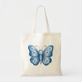 Bolso De Tela Mariposa azul