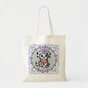 Bolso De Tela Mariposa Cachorro Tote Bag